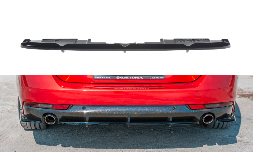 Diffuser Peugeot 508 Maxton Design glans zwart