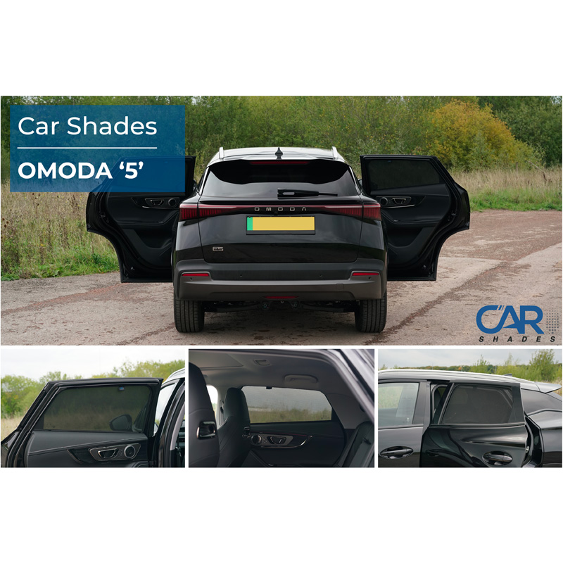 Set de Car Shades (portes arrières) sur mesure pour Omoda 5 2022- (2-pièces)