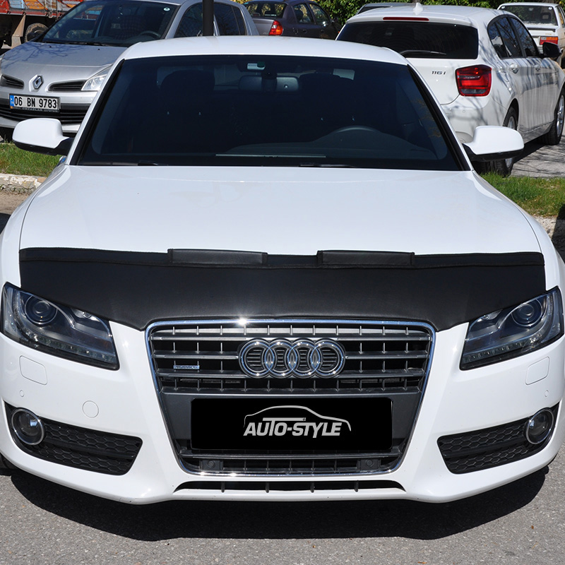 Protège-capot sur mesure pour Audi A5 2007- 2016 - Noir