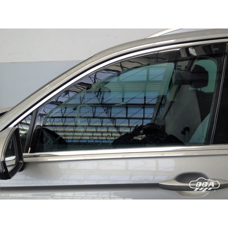 DGA Déflecteurs d'Air sur mesure pour Volkswagen Tiguan II (AD1) 2016-2024 excl. Allspace (2-pièces)