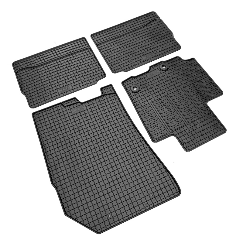Set tapis de caoutchouc sur mesure pour Suzuki SX-4 S-Cross Hybrid 2020- (4-pièces + points de fixage)