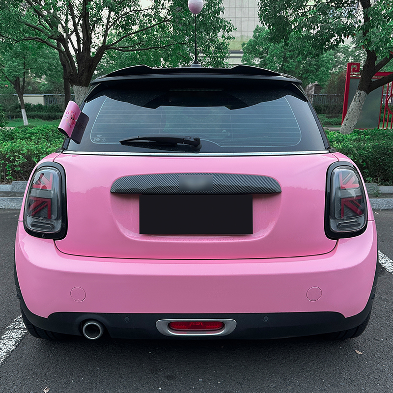 Becquet de toit (Spoiler Cap) sur mesure pour Mini F55/F56 One/Cooper/S 2013-2024 excl. JCW/GP (ABS Noir Luisant)