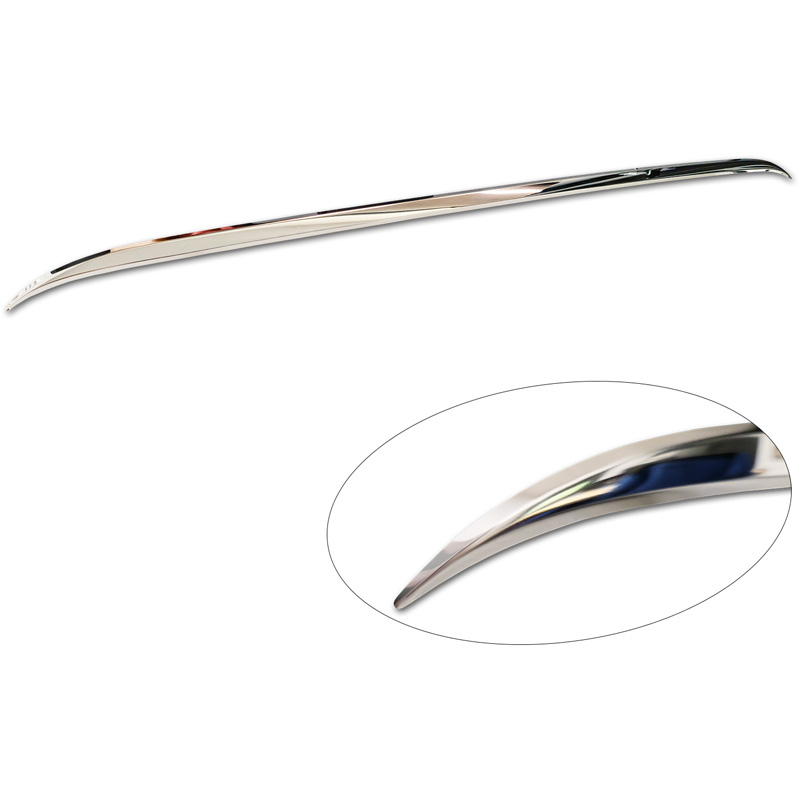 Avisa Revêtement d'habillage du hayon du coffre inox Chrome sur mesure pour Volkswagen Mulivan T7 2021-