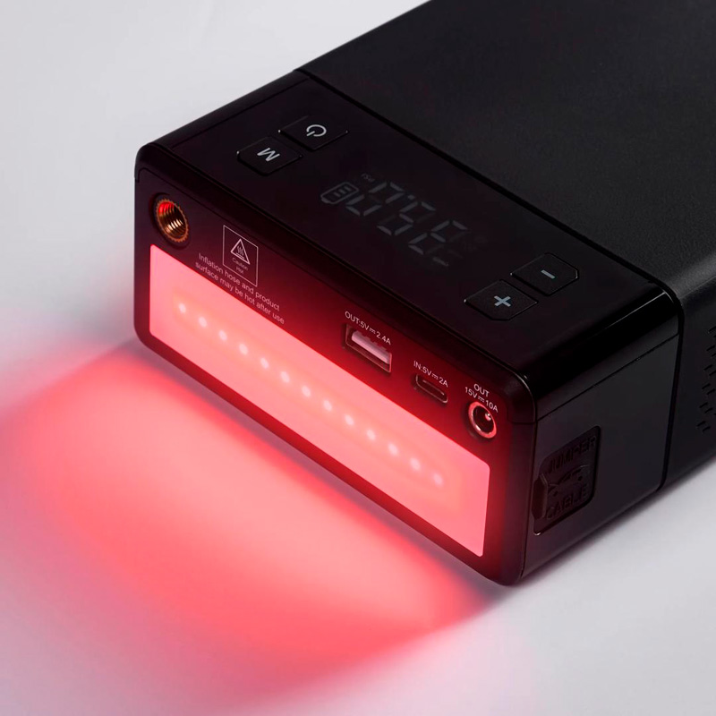 Osram BATTERYjumpstart 1000TI - Démarreur d'urgence/batterie externe portable avec gonfleur de pneus intégré