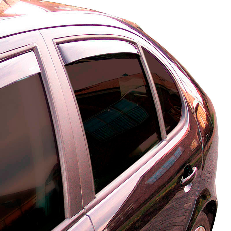 Déflecteurs latéraux Master Noir (arrière) sur mesure pour Audi Q3 (F3B) 2019-