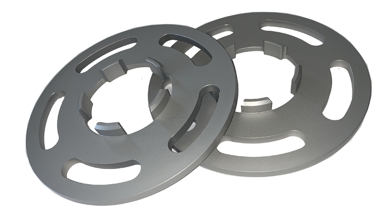H&R Set des espaceurs de roues Système-DR 20mm par essieu - Cartouche de boulon 5x130 - Moyeu 71,6mm - Taille de boulon M14x1,5 - sur mesure pour Porsche