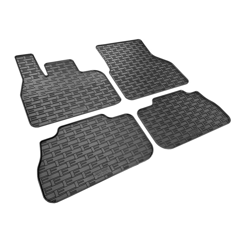 Set tapis de caoutchouc sur mesure pour BMW iX (I20) 2021- (4-pièces + points de fixage)