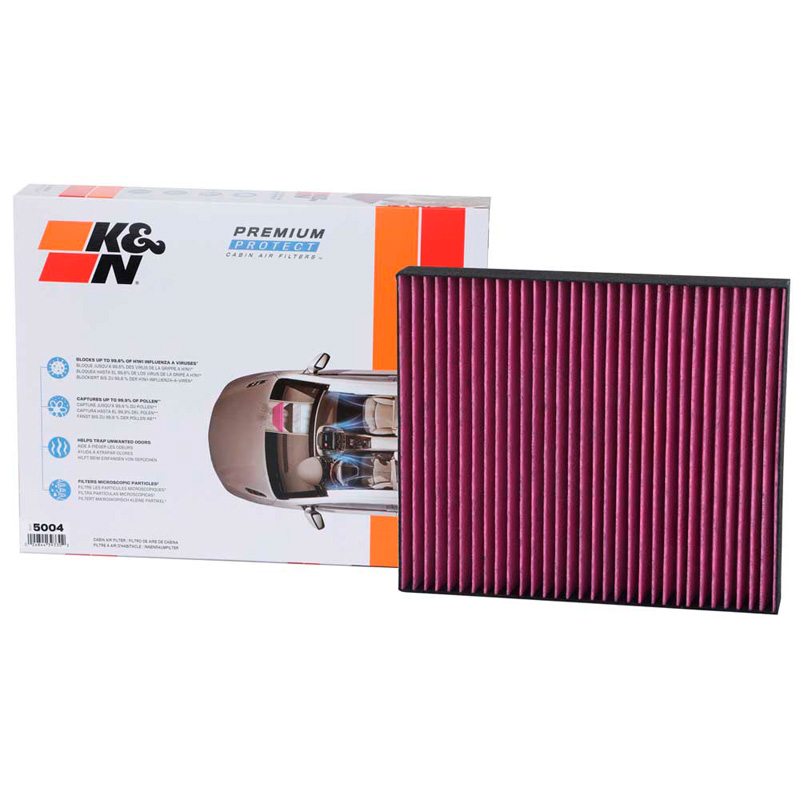 K&N Filtre à Air d'Habitacle Jetable Premium sur mesure pour Opel divers modèles (DVF5004)