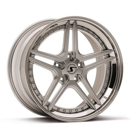 Velgen Schmidt FS-Line High Gloss zilver 8.5x21 5x130 ET40