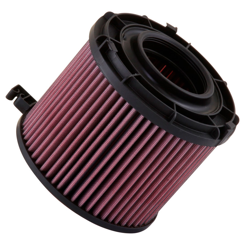K&N Filtre à air de remplacement sur mesure pour Audi A4 (8W/B9) / A5 (F5) / Q5 (FY) 2.0 (Diesel incl. Quattro) 2016- (E-0648)