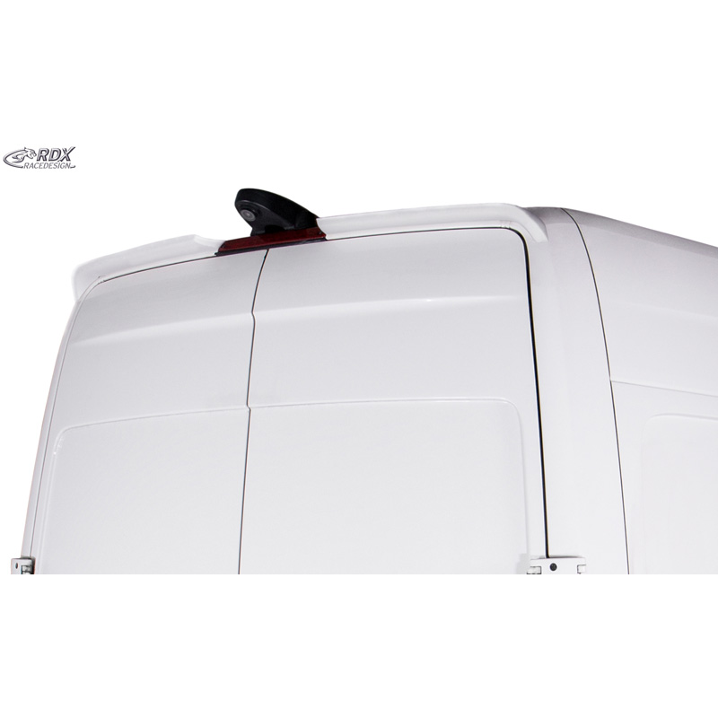 RDX Becquet de toit sur mesure pour Volkswagen Crafter (H2) 2006-2016 & Mercedes Sprinter (H2) 2006-2018 & 2018- (avec 2 portes battantes) (PU)