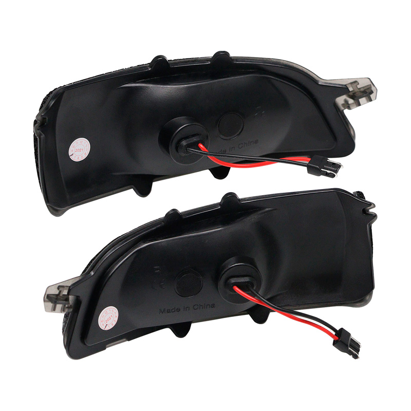 Set de Clignotants de Rétroviseurs LED sur mesure pour Volvo divers modèles - Fumée - incl. Feux Dynamiques