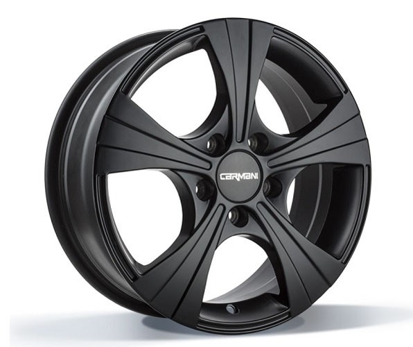 Carmani CA11 Rush 6,5x16 5x114,3 ET38 mat zwart Velgen