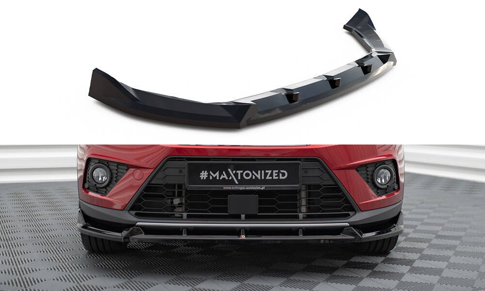 Voorspoiler Seat Arona FR Maxton Glans Zwart
