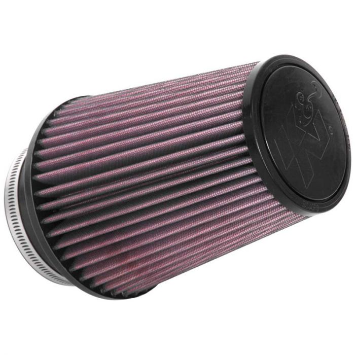 K&N Filtre à Air Universel Conique 102mm raccordement, 152mm de base, 102mm en haut, 178mm hauteur (RU-4680)