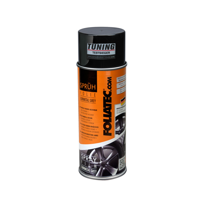 Foliatec Spray Film (à vaporiser) - gunmetal gris metallic mattes 1x400ml