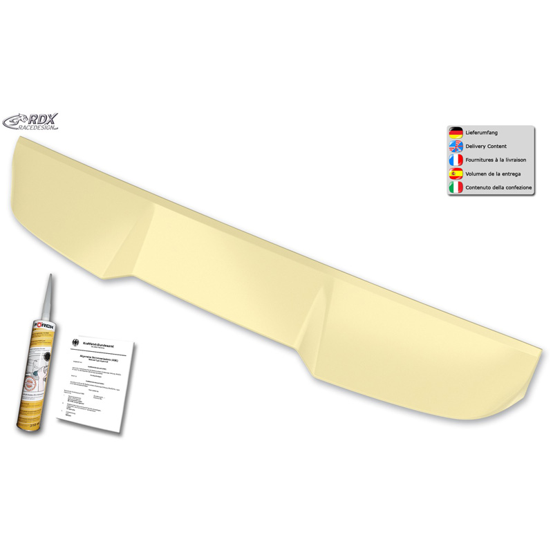Becquet de toit sur mesure pour Mercedes Classe-V W447 2014- incl. AMG-Line & EQV 2020- (avec hayon arrière) (PUR-IHS)