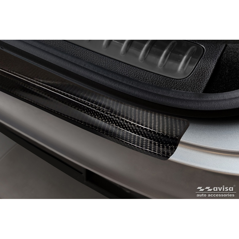 Protection de seuil arrière carboné 3D sur mesure pour Mercedes GLC II Coupe (C254) 2022-
