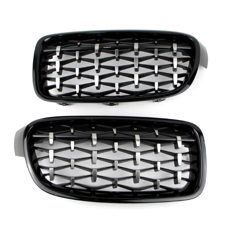 Grill Nieren BMW 3 Serie F30 Zwart mat