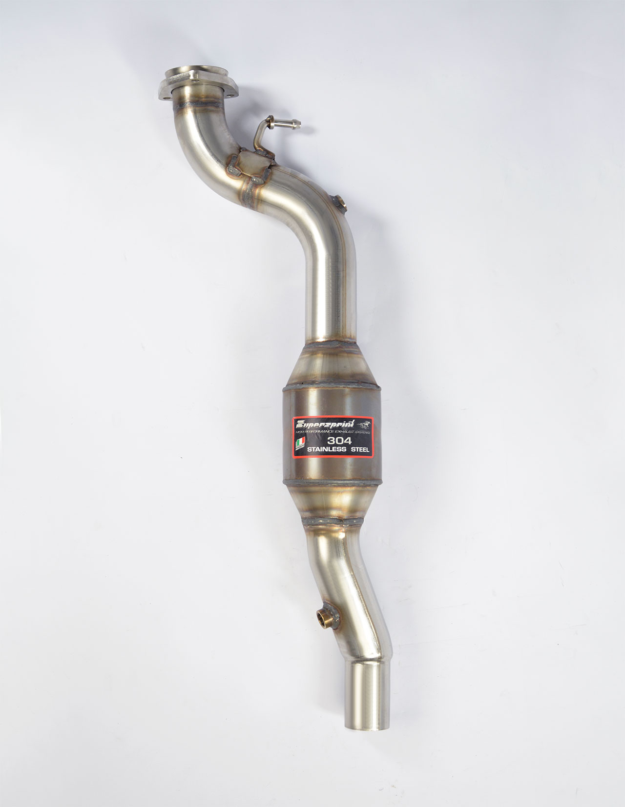AUDI A6 C7 4G (Sedan + Avant) 2.8 FSI V6 (204 Hp) 2011 -> 2014 Front pipe with Metallic catalytic co
