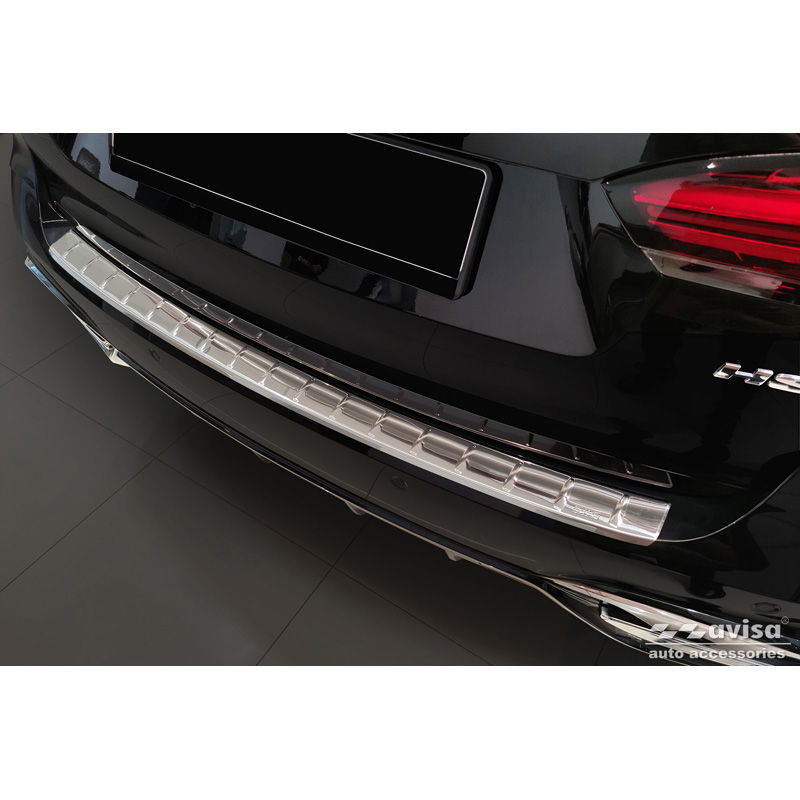 Protection de seuil arrière inox sur mesure pour MG (E)HS Facelift 2020-2023 & Facelift 2023-2024 'British Flag'