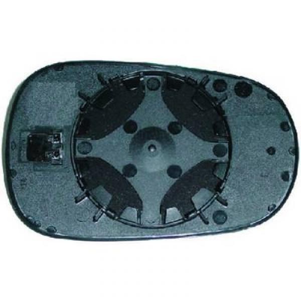 Spiegel glas links RENAULT MODUS, 04-08 VERWARMBAAR; ALLEEN VM P