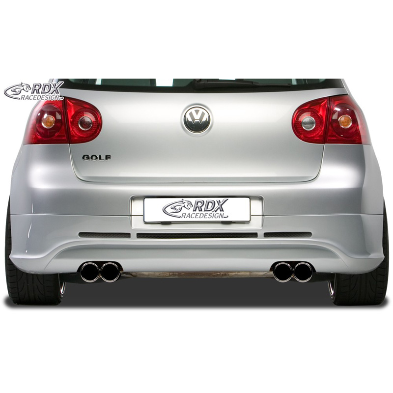 Jupe arrière sur mesure pour Volkswagen Golf V GTI/R Hatchback 3/5-portes 2003-2008 (échappement à gauche/droite) excl. Variant/Plus (ABS)
