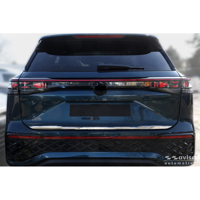 Avisa Revêtement d'habillage du hayon du coffre inox Chrome sur mesure pour Volkswagen Tayron (R41) 2024-