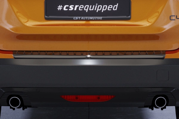 Bumperbeschermer voor Citroën C4 (3e generatie) / e-C4 Glans Zwart