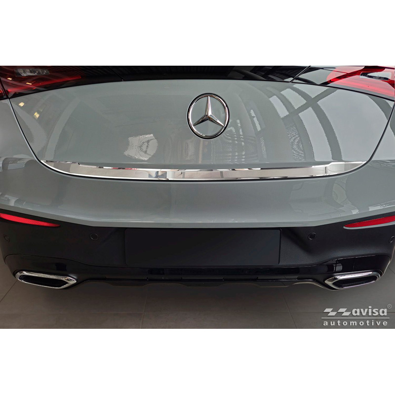 Avisa Moulure de hayon en Inox Chrome sur mesure pour Mercedes-Benz GLC II (C254) Coupe 2023-
