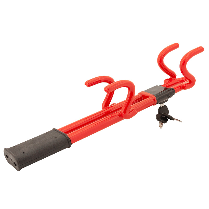 Verrou-volant anti-vol universel 'Heavy Duty' - Rouge