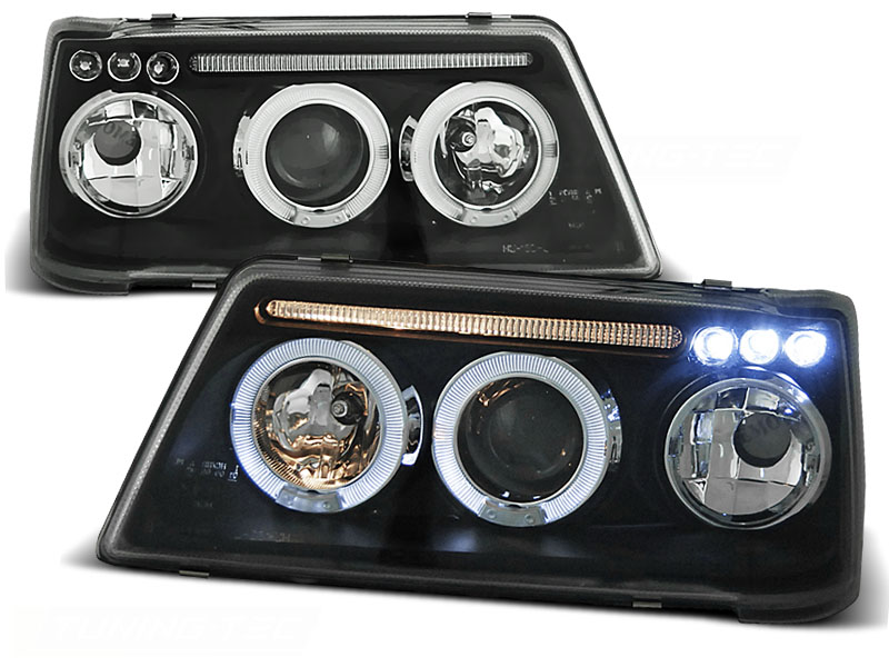 Phares Peugeot 205 Angel Eyes noire