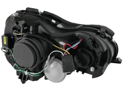 DAYLINE Headlights fits Mercedes Benz CLK W209 03-08 black
