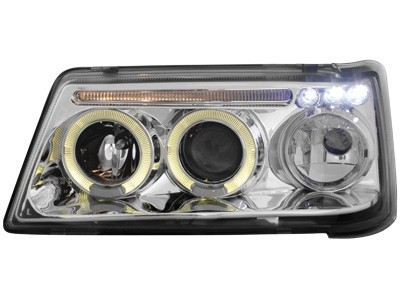 Phares Peugeot 205 Angel Eyes chrome