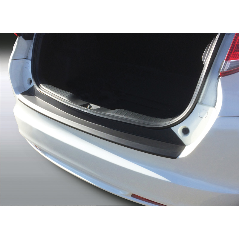 Protection de seuil arrière (ABS) sur mesure pour Honda Civic HB 5 portes 2012-2015 Noir