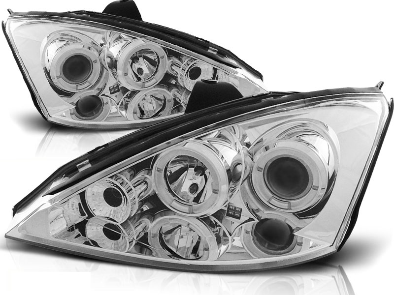 Phares Ford Focus 98-01 Angel Eyes chrome