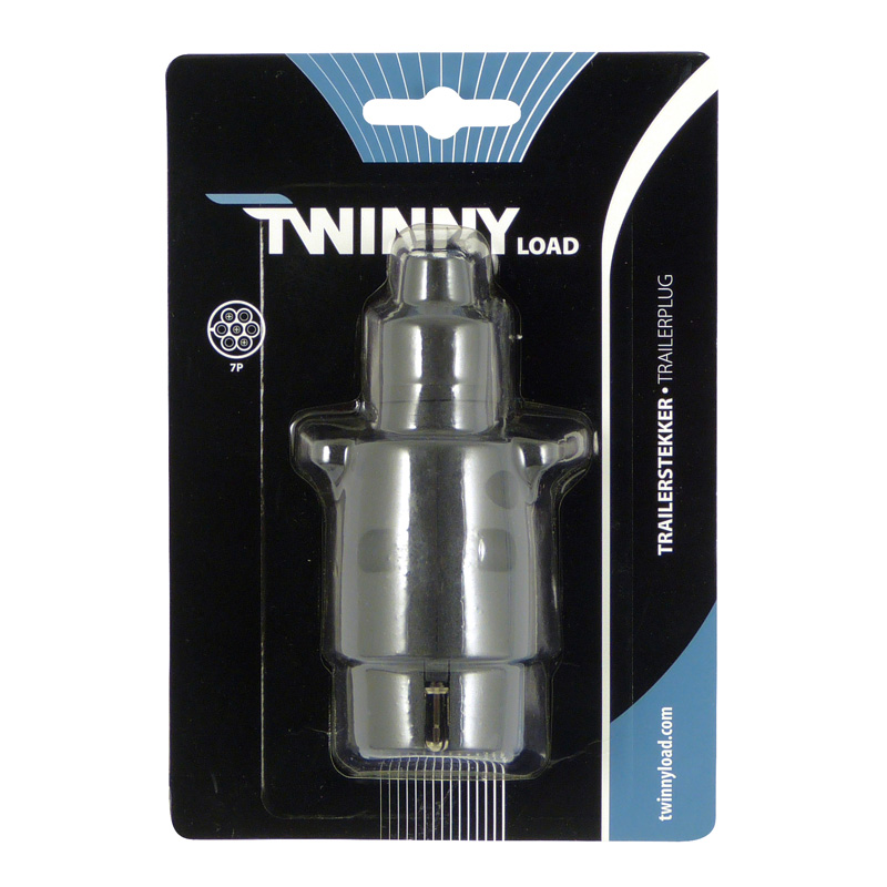 Twinny Load Fiche pour remorque 7-pôle plastique, 12V