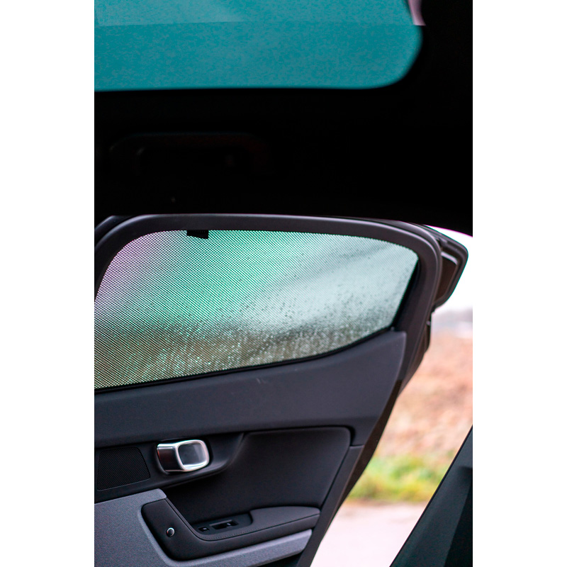 Set de Car Shades (portes arrières) sur mesure pour Polestar 2 EV 2019- (2-pièces)