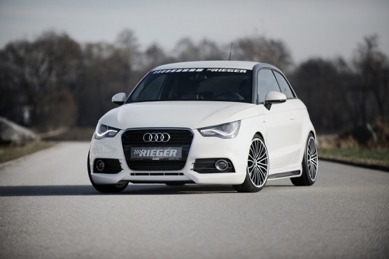 Rieger Spoilerlip Audi A1 8X 2010-