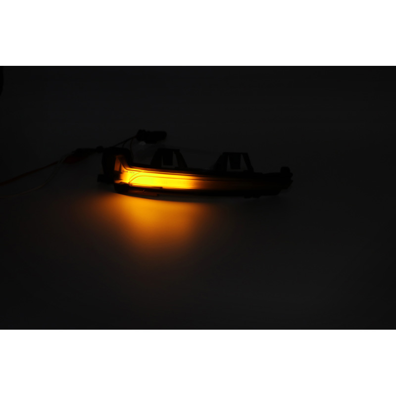 Set de Clignotants de Rétroviseurs LED sur mesure pour Volvo divers modèles 2016- - Fumée - incl. Feux Dynamiques