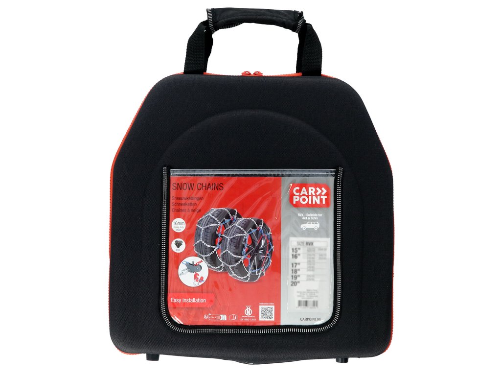 Sneeuwkettingen Carpoint RVX-250 16mm 15/16/17/18/19/20 inch