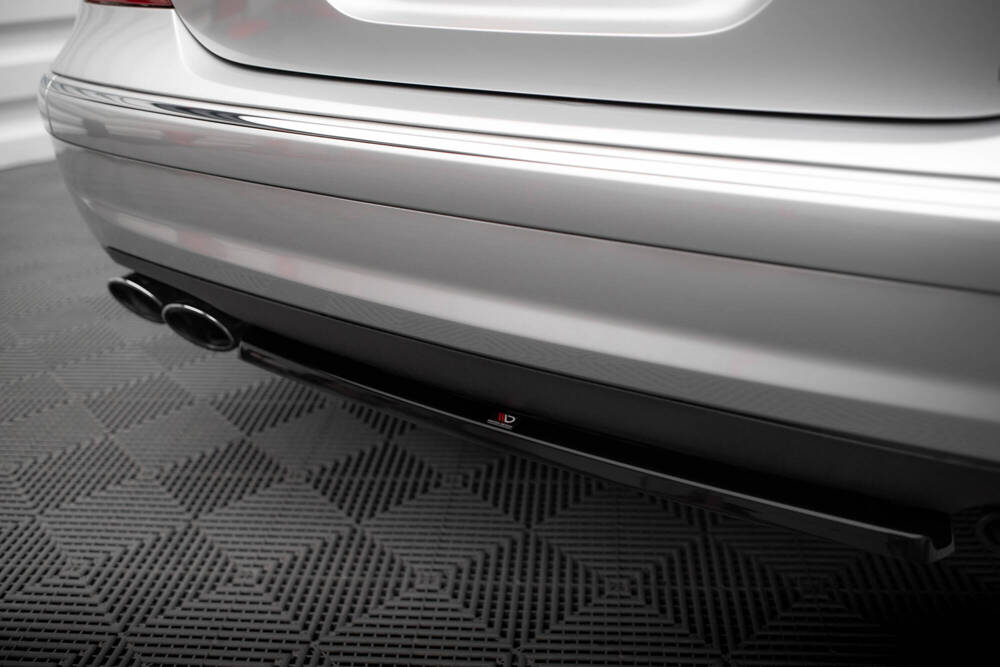Diffuser Mercedes E55 AMG W211 Maxton Glans Zwart
