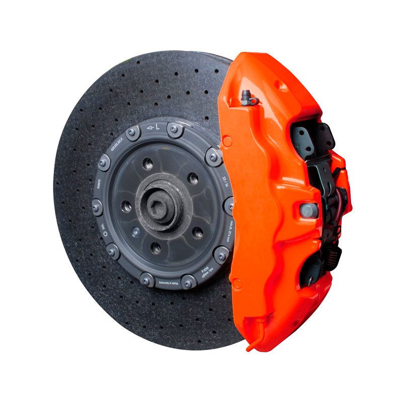 Foliatec Set peinture étriers de freins - NEON orange - 4 Components