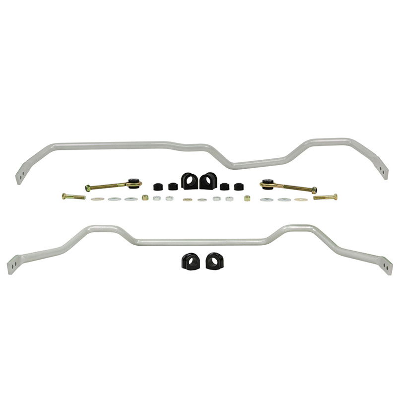 Whiteline Kit de barre stabilisatrice avant et arrière sur mesure pour Nissan Skyline/Coupé R32 RWD 1989-1993 Exclusif 4x4