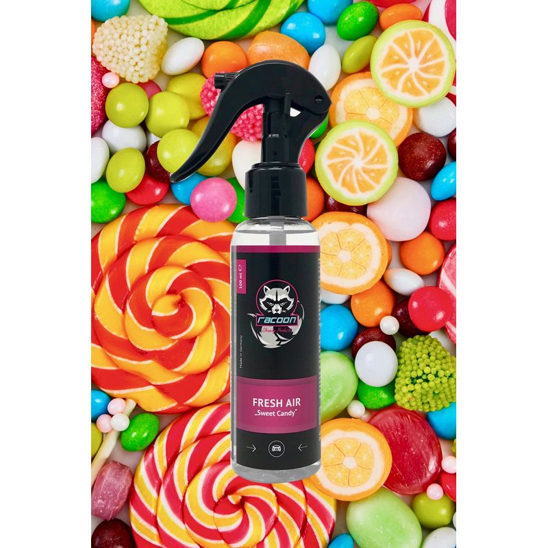 Racoon AIR FRESHENER / Car Fragrance Désodorisant - Sweet Candy 100ml