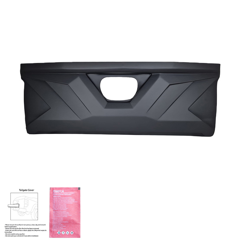 Protecteur de hayon sur mesure pour Mitsubishi L200 Triton 4 2010-2014 - Noir mat