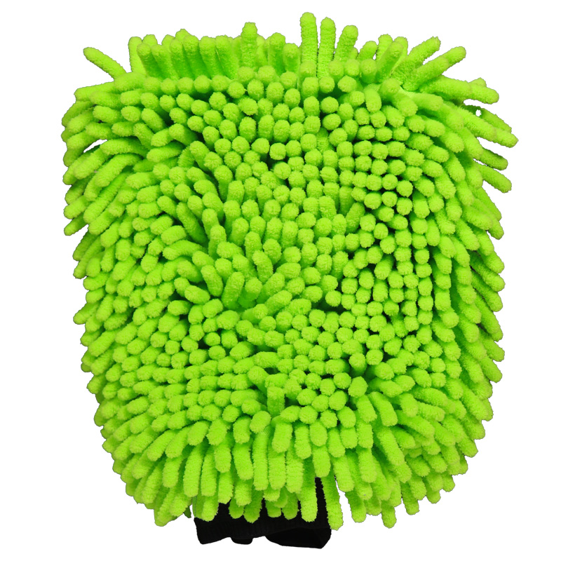 Gecko 2in1 gant de toilette en microfibre 25x17cm