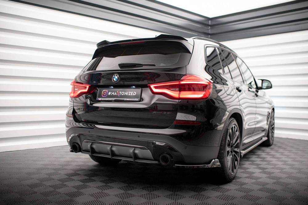 Spoiler BMW X3 G01 2017 - 2021 Maxton Glans Zwart