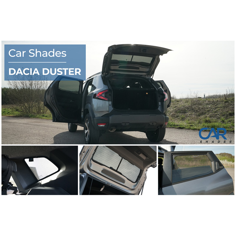 Set de Car Shades sur mesure pour Dacia Duster III 2024- (6-pièces)