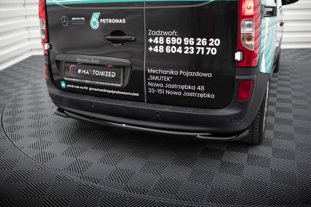 Diffuser Mercedes Benz Citan Maxton Glans Zwart